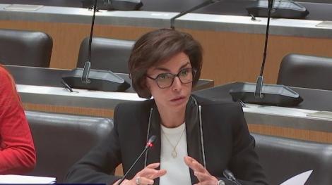 Rachida Dati auditionnée par l'Assemblée nationale, le 21 mars 2024.