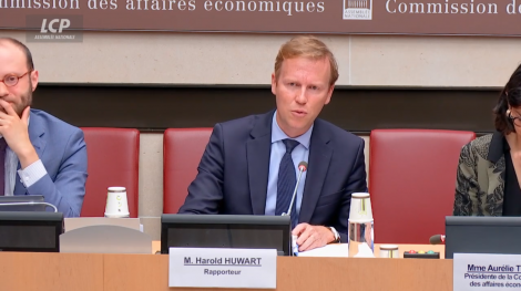 Harold Huwart en commission des affaires économiques 07/05